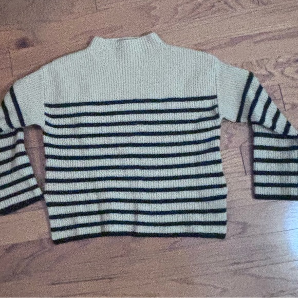 Rails Claudia Striped Mock Neck Sweater - Picture 3 of 3